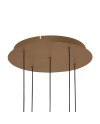 ANDROMEDA * LÁMPARA 5L- BASE REDONDO ORO - 8941(X2)+8938+8939+8940
